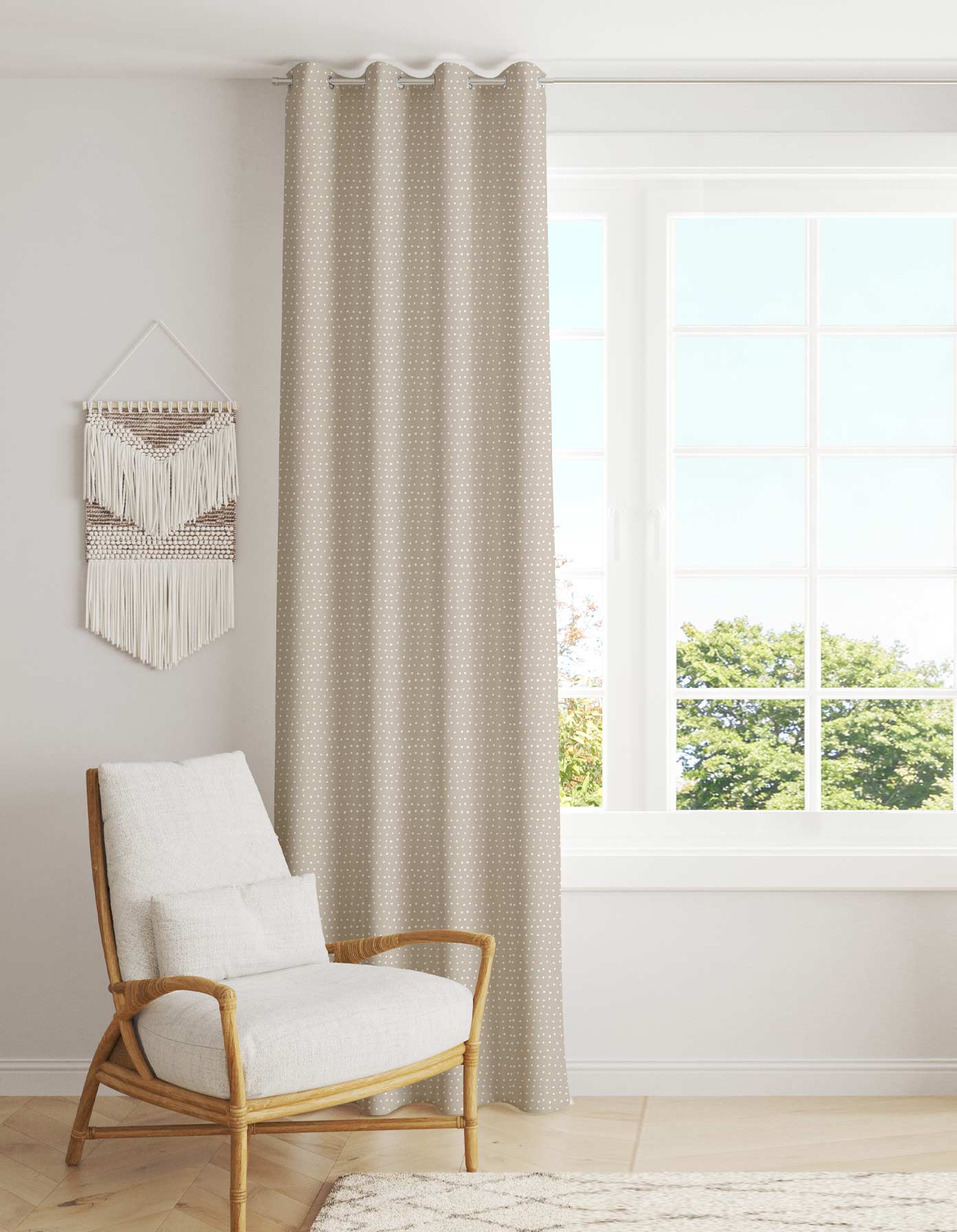 PRINTED CURTAIN - 454